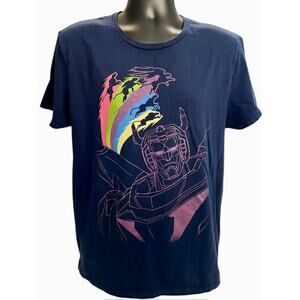 Voltron Legendary Defender T-Shirt Loot Wear Exclusive Size Large Navy Blue 2018